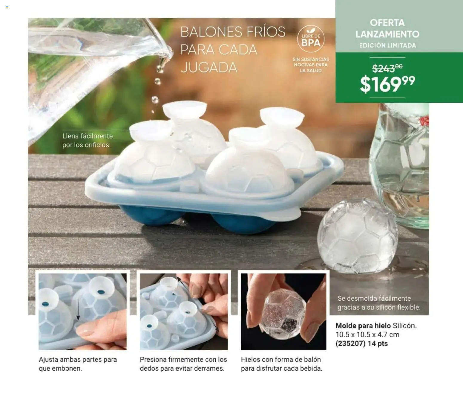 Vista previa las ofertas de la tienda AVON - AVON Casa & Estilo 8 2026 desde el 08/05/2026 - Hielo, Molde