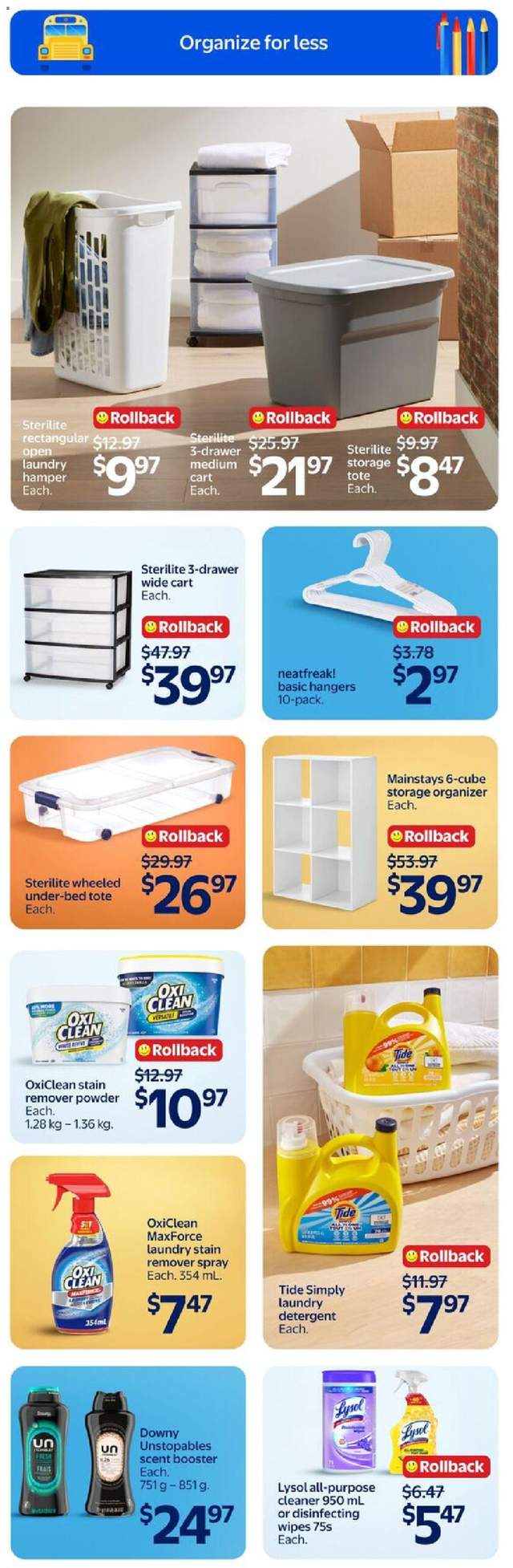 New Walmart flyer from Aug 06