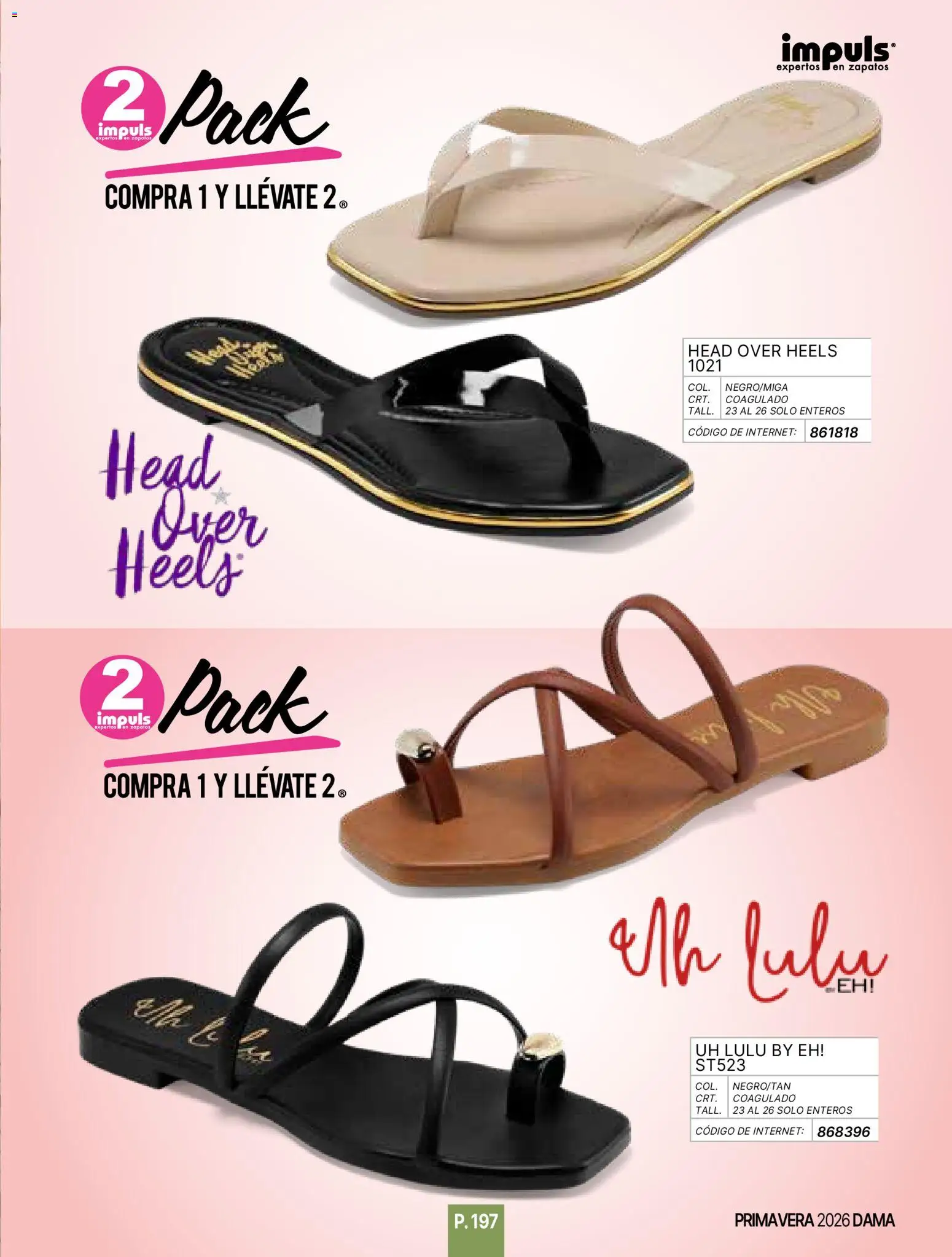 Vista previa las ofertas de la tienda Impuls - Catálogo Primavera desde el 01/01/2026 - Zapatos