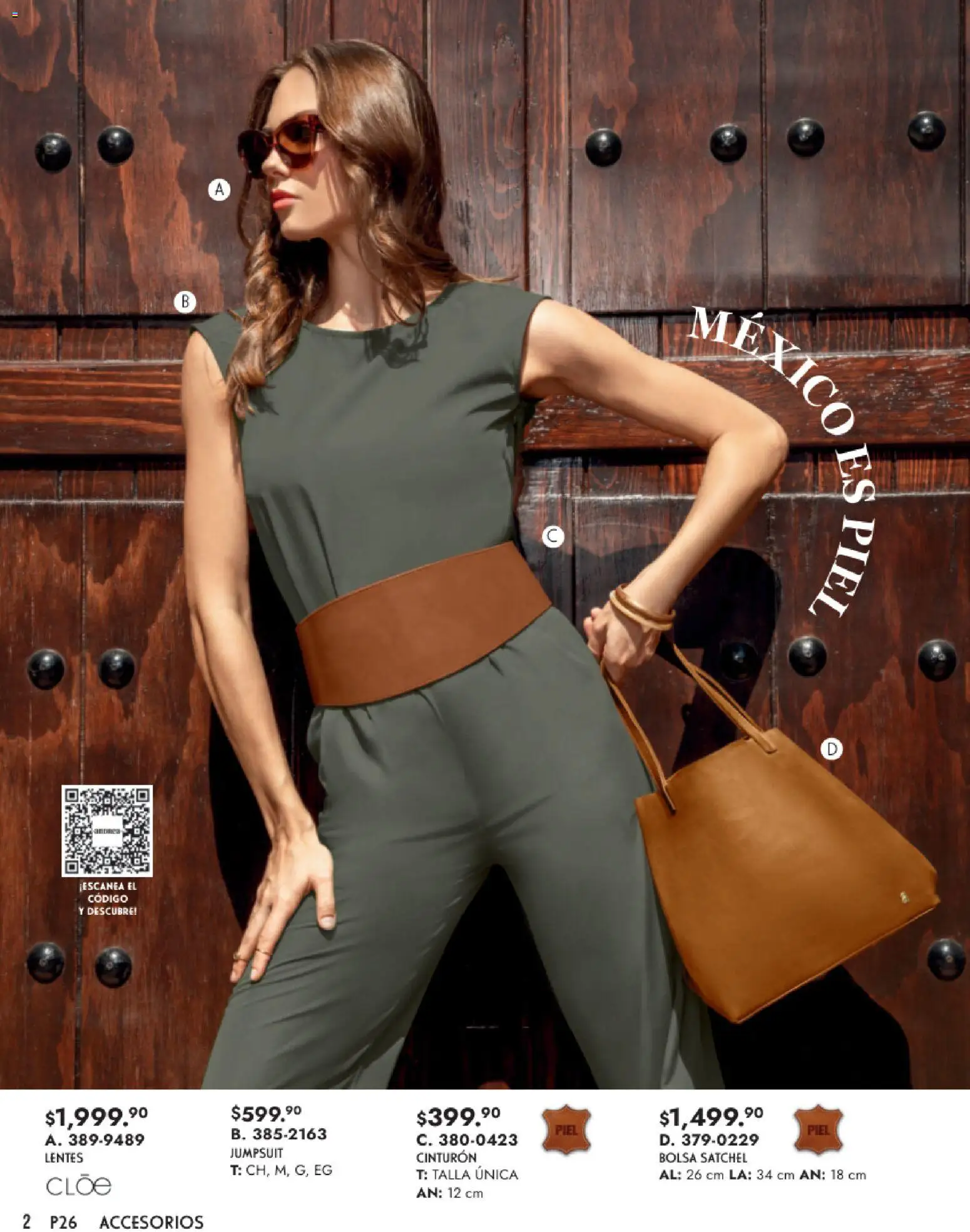 Vista previa las ofertas de la tienda Andrea - Catálogo Primavera desde el 25/01/2026 - Lentes, Bolsa, Cinturón