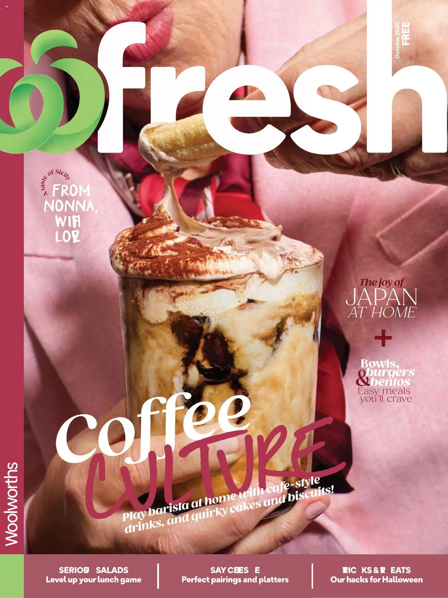 Preview of catalogue Oktober magazine from shop Woolworths valid 01/10/2026