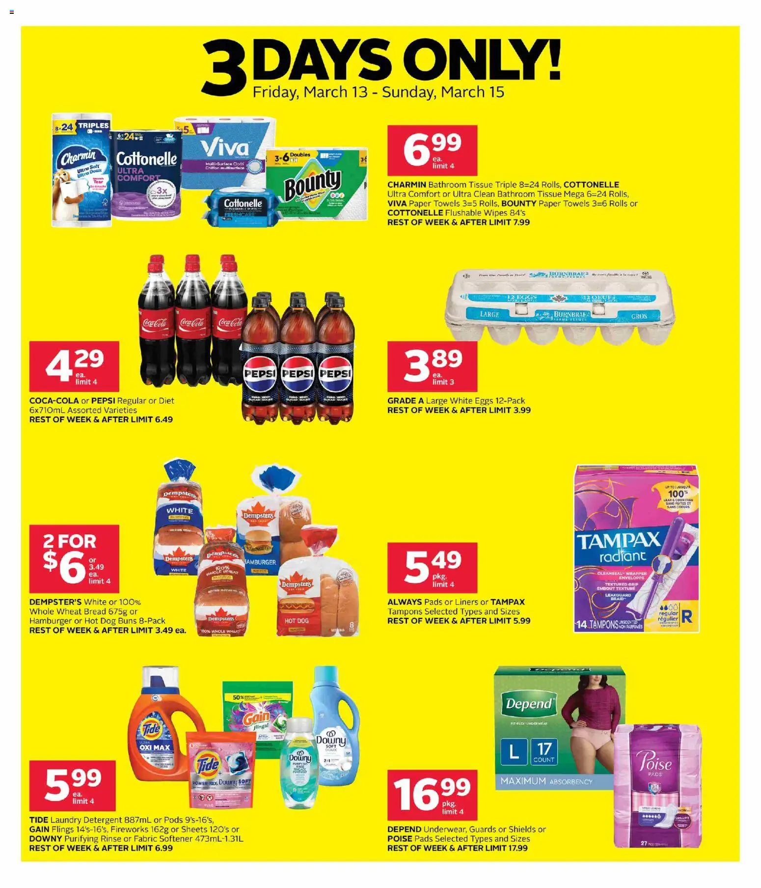 Preview of leaflet Rexall weekly flyer / circulaire from shop Rexall is valid from Mar 13, 2026