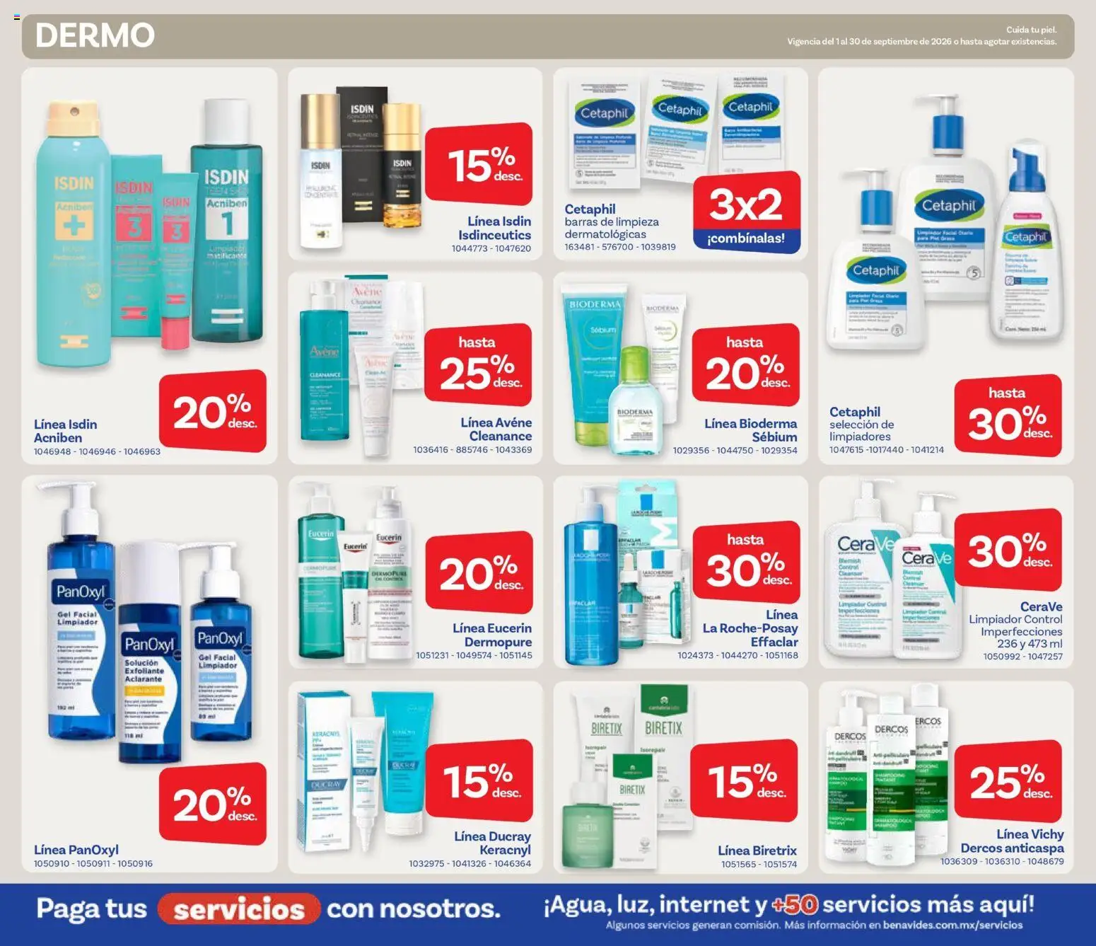 Vista previa las ofertas de la tienda Farmacia Benavides - Farmacia Benavides catálogo desde el 01/09/2026 