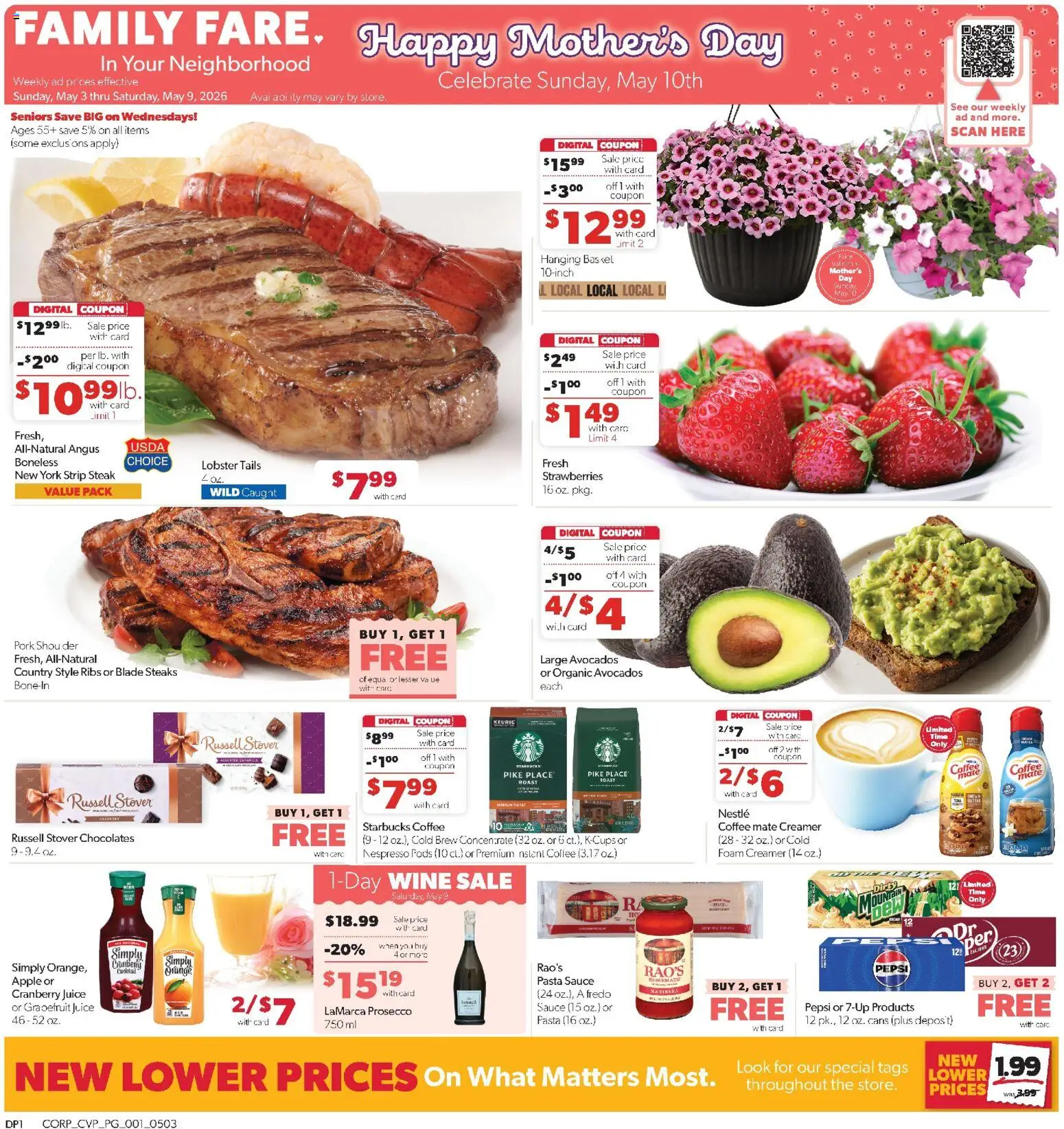 Ad Preview of Family Fare Family Fare Weekly Ad - MI from 05/03/2026