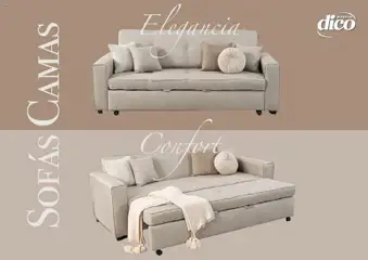 Vista previa las ofertas de la tienda Muebles Dico - Muebles Dico catálogo Sofás Camas desde el 23/04/2026 