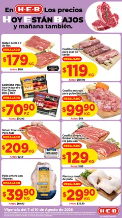Vista previa las ofertas de la tienda H-E-B - H-E-B folleto desde el 07/08/2026 