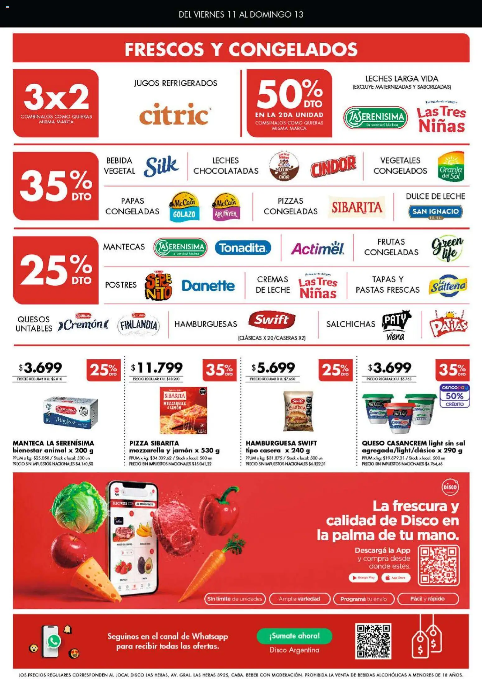 Vista previa del folleto de la tienda Disco válido desde el 11/09/2026 