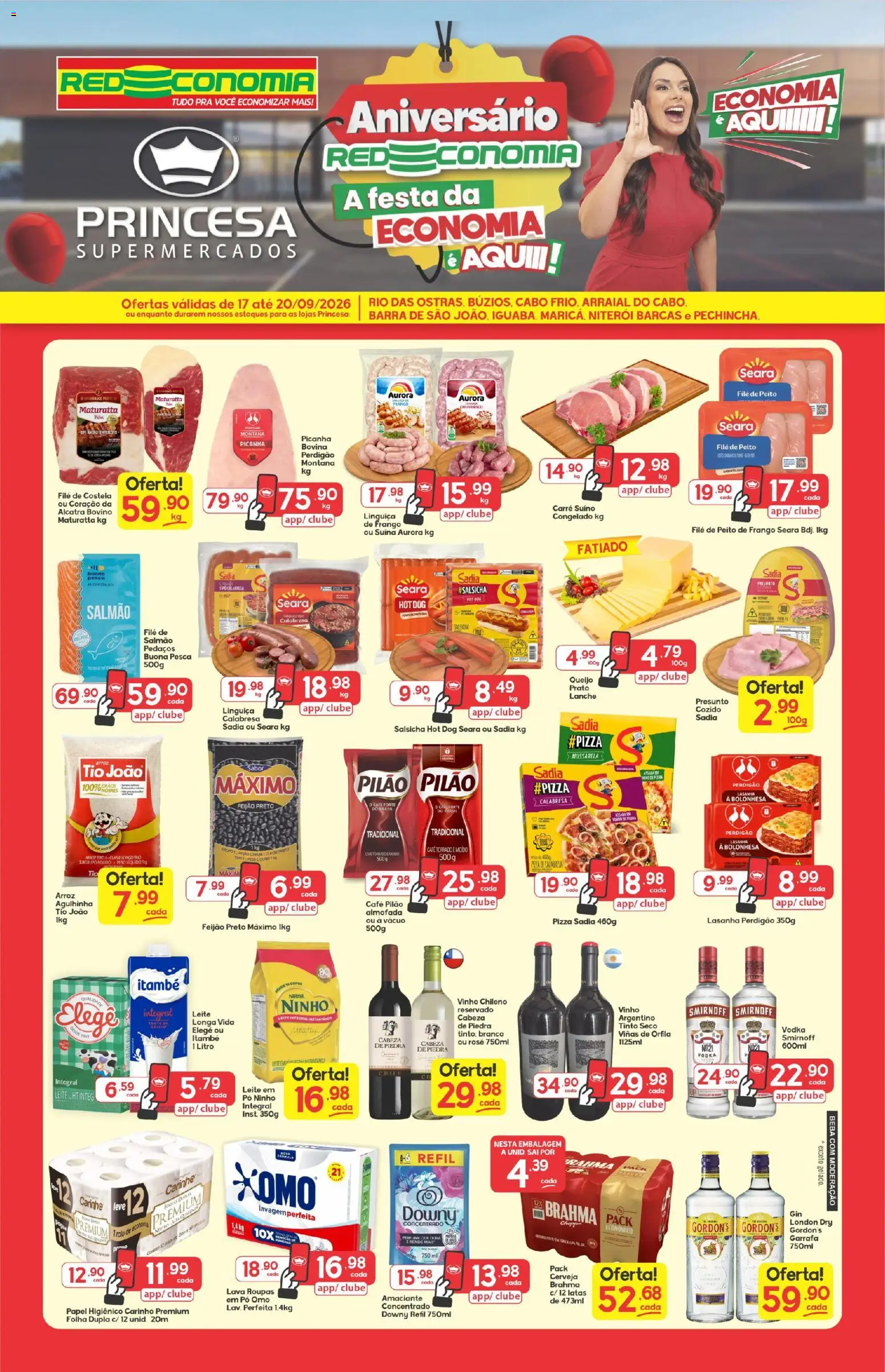 Pré-Visualização do folheto "Princesa ofertas" da loja Princesa válido a partir de 17/09/2026