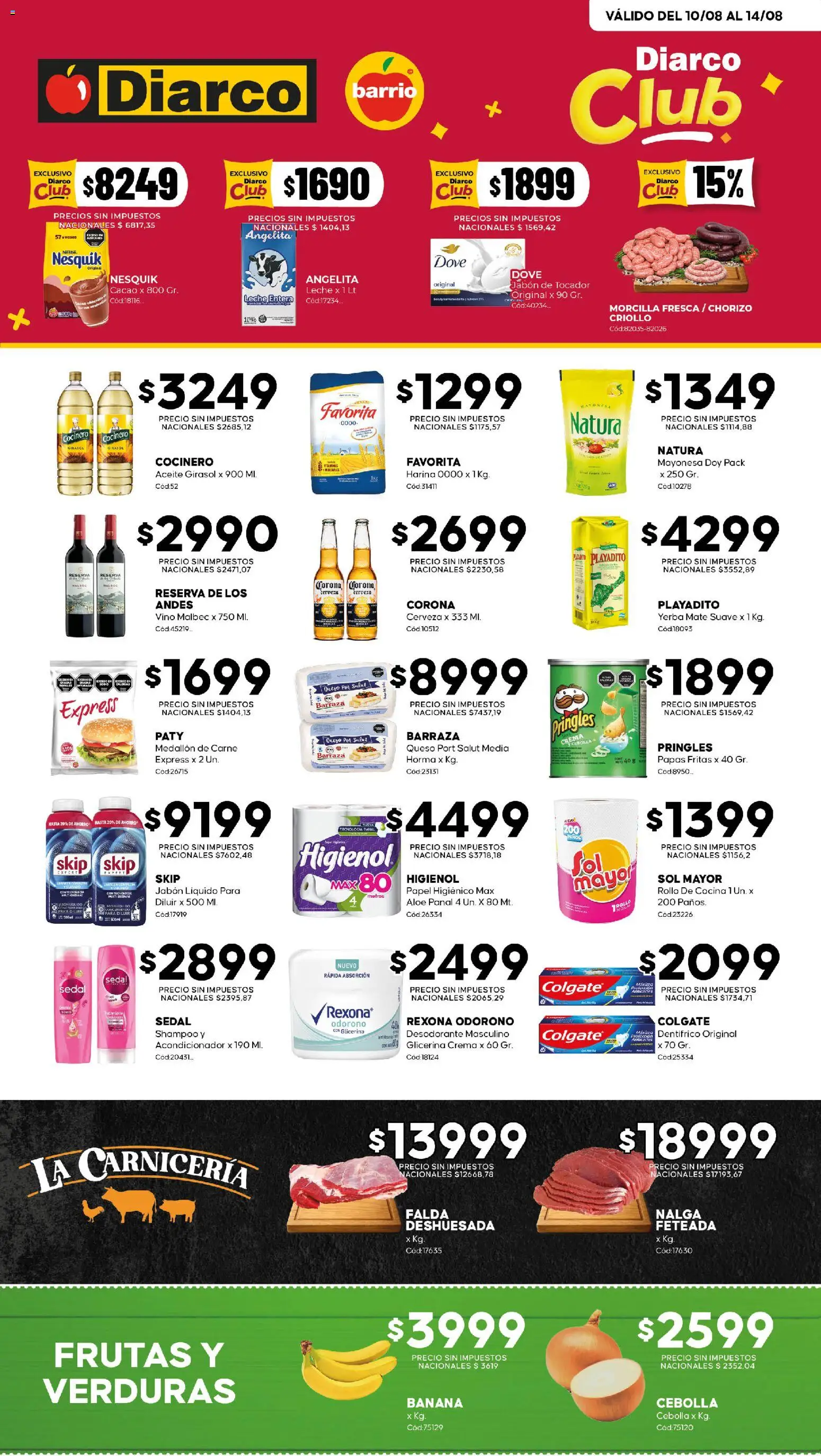 Vista previa del folleto de la tienda Diarco válido desde el 10/08/2026 