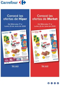 Vista previa del folleto de la tienda Carrefour válido desde el 17/06/2026 