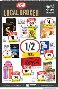 Preview of catalogue IGA Local Grocer VIC from shop IGA valid 29/07/2026