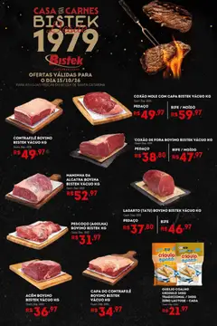 Pré-Visualização do folheto "Bistek Supermercados ofertas Quinta das Carnes" da loja Bistek Supermercados válido a partir de 15/10/2026