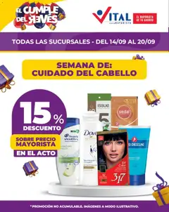 Vista previa del folleto de la tienda Vital válido desde el 14/09/2026 