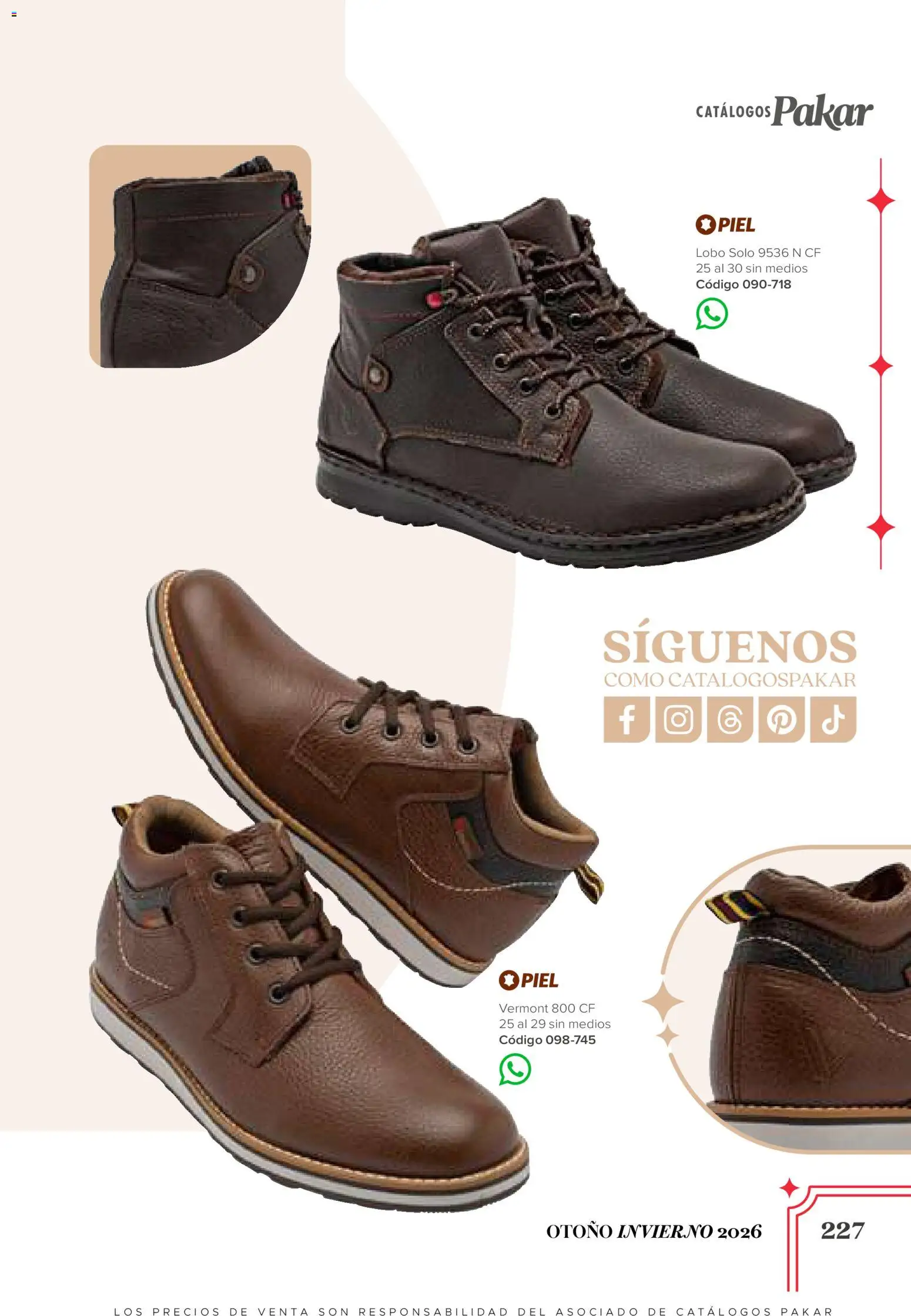 Vista previa las ofertas de la tienda SC Pakar - SC Pakar catálogo Hombre desde el 31/07/2026 