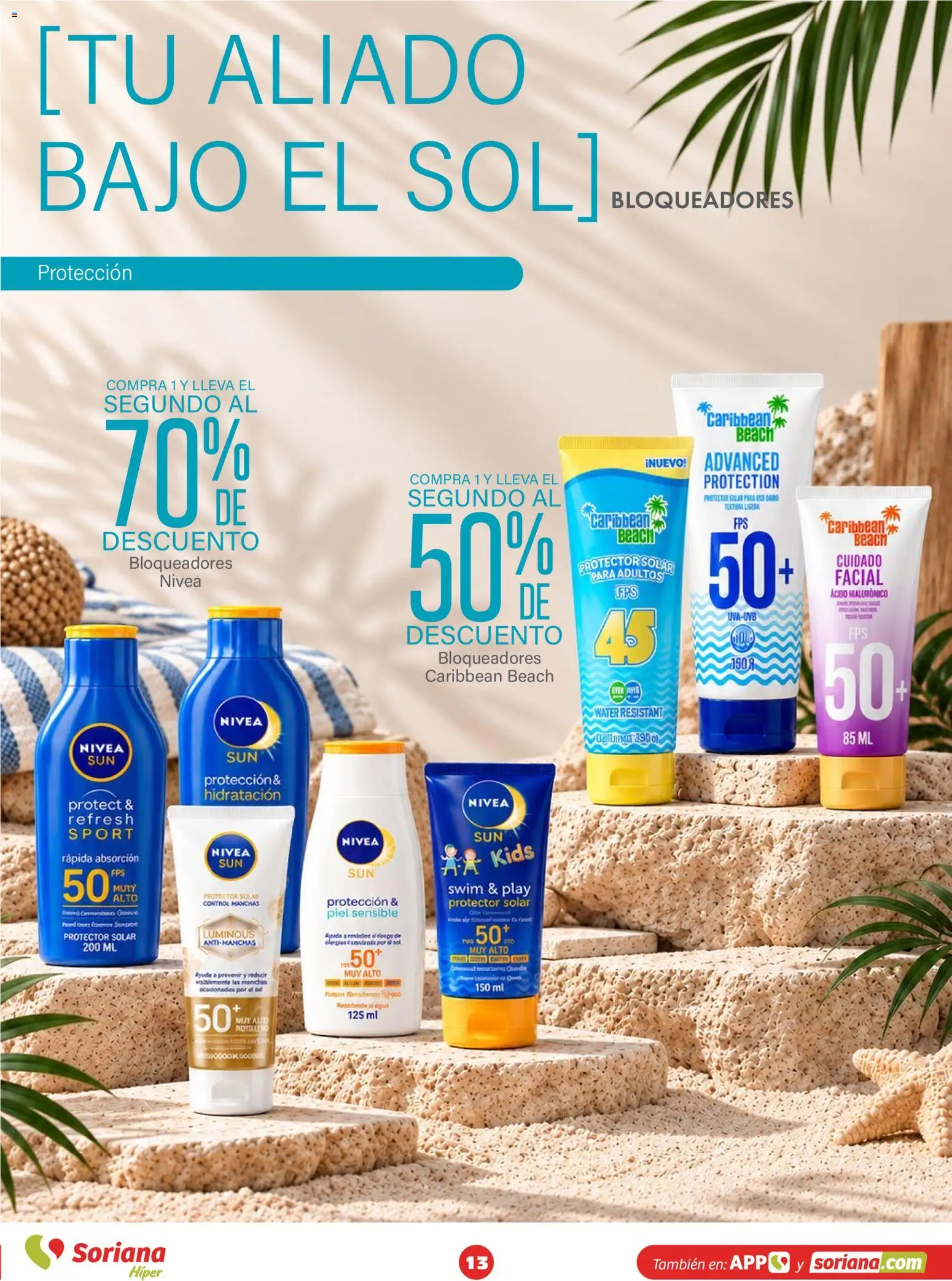 Vista previa las ofertas de la tienda Soriana - Soriana Híper - Modo #Glowing desde el 30/09/2026 - Protector solar