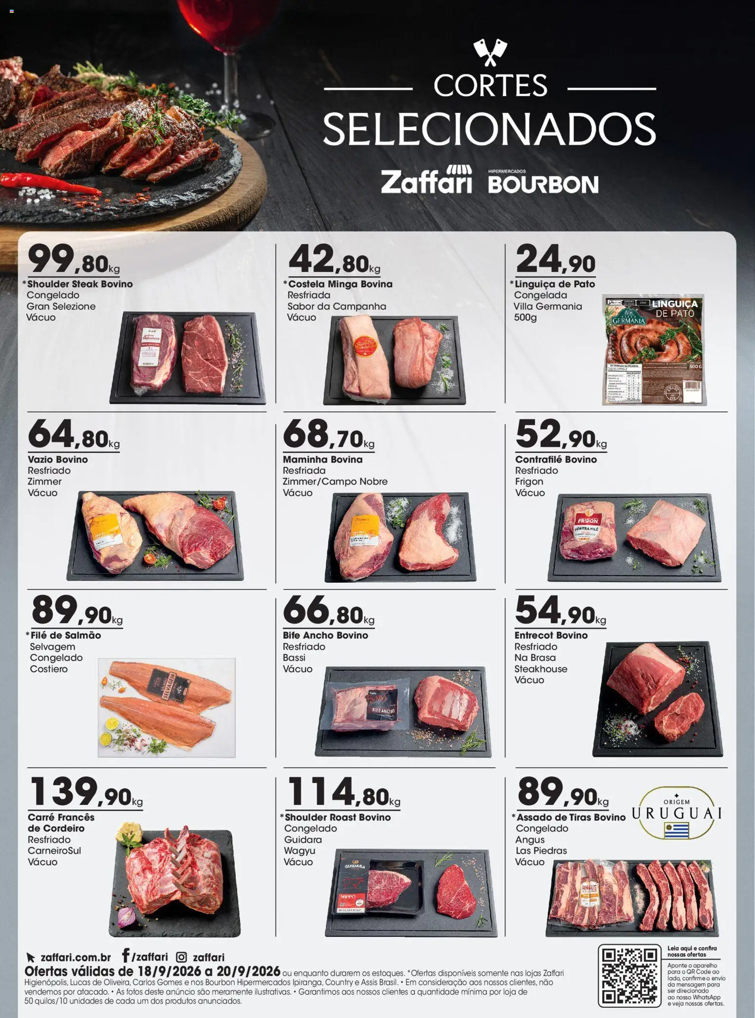 Pré-Visualização do folheto "Zaffari ofertas Final de Semana - RS" da loja Zaffari válido a partir de 18/09/2026