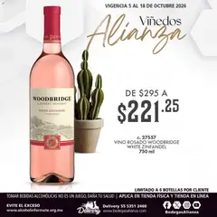 Vista previa las ofertas de la tienda Bodegas Alianza - Bodegas Alianza catálogo Viñedos Alianza desde el 05/10/2026 