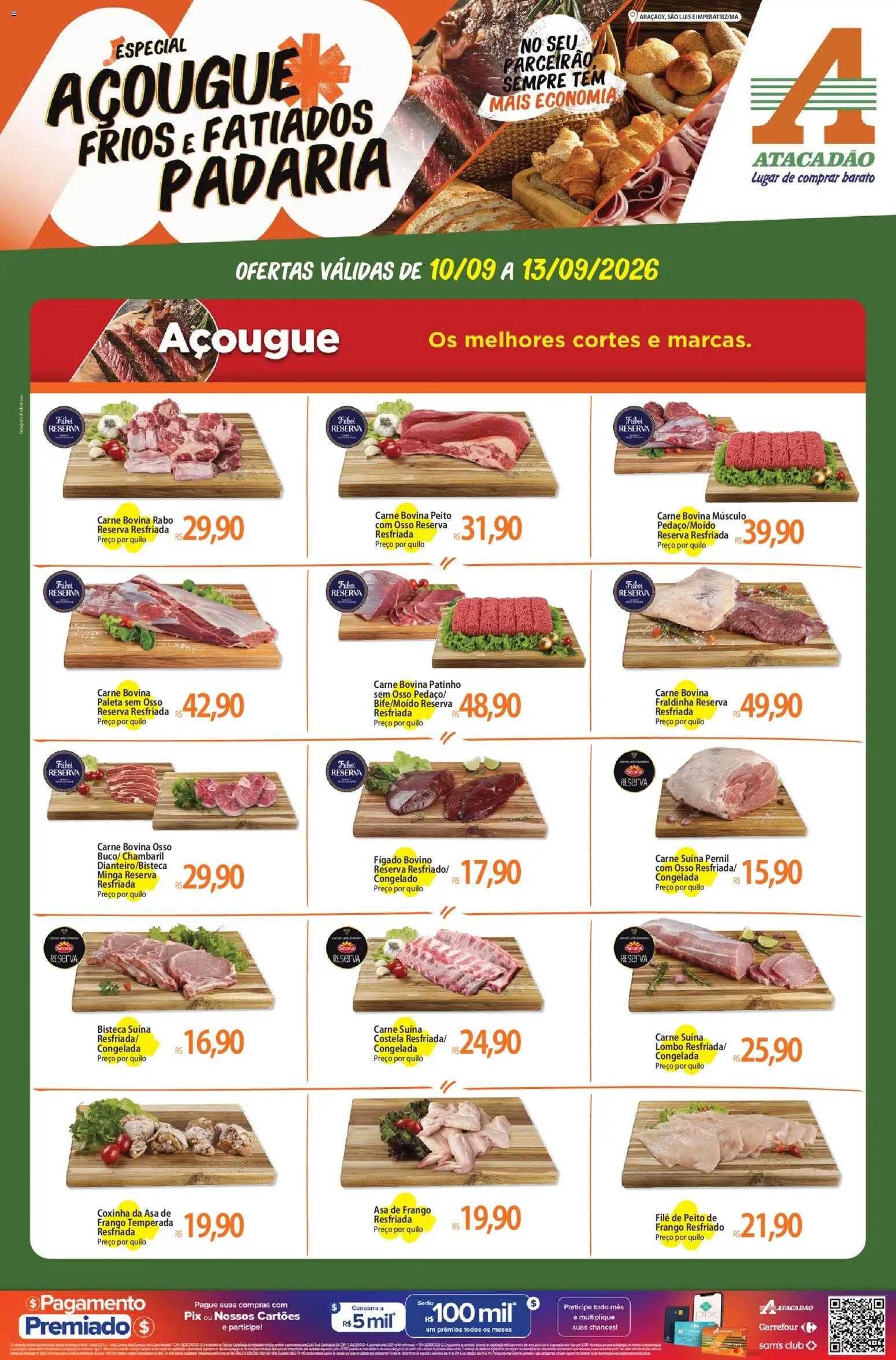 Pré-Visualização do folheto "Atacadão ofertas - MA" da loja Atacadão válido a partir de 10/09/2026