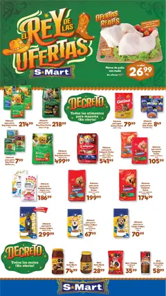 Vista previa las ofertas de la tienda S-Mart - S-Mart folleto Ofertas de feria Juárez desde el 05/06/2026 
