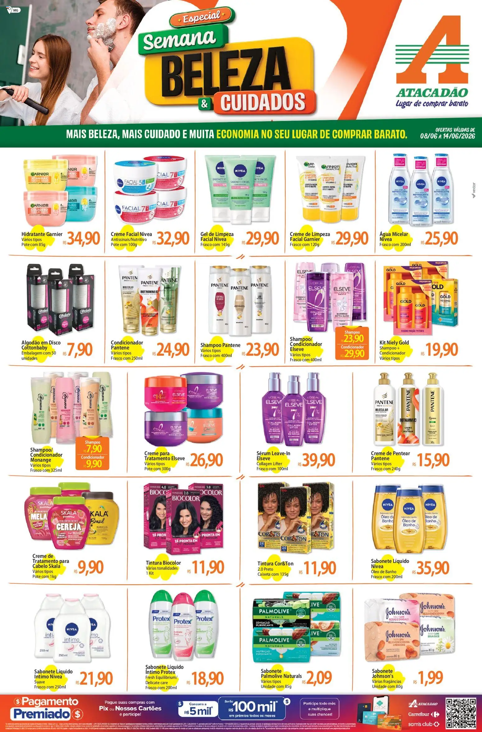 Pré-Visualização do folheto "Atacadão ofertas - MG" da loja Atacadão válido a partir de 08/06/2026