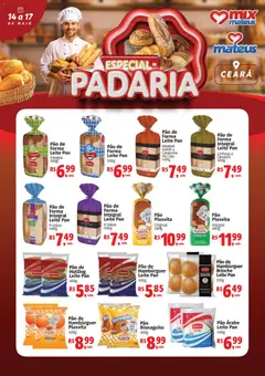Pré-Visualização do folheto "Mateus ofertas Especial Padaria" da loja Mateus válido a partir de 14/05/2026