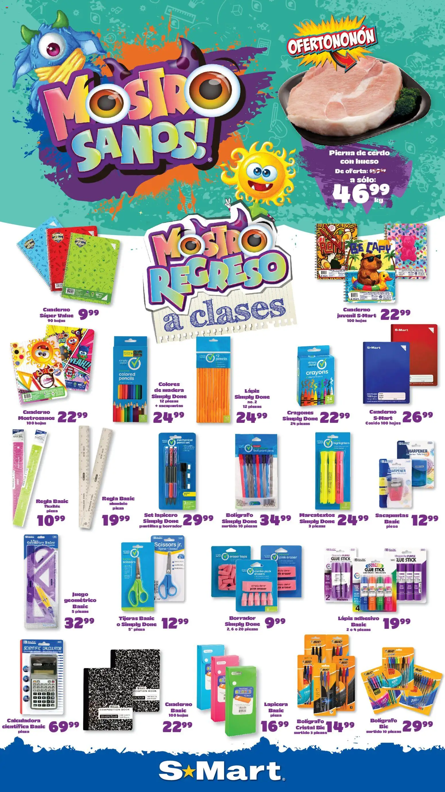 Vista previa las ofertas de la tienda S-Mart - S-Mart folleto Ofertas de feria Chihuahua desde el 21/08/2026 