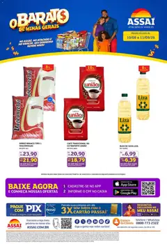 Pré-Visualização do folheto "Assaí Atacadista ofertas - MG" da loja Assaí Atacadista válido a partir de 10/08/2026