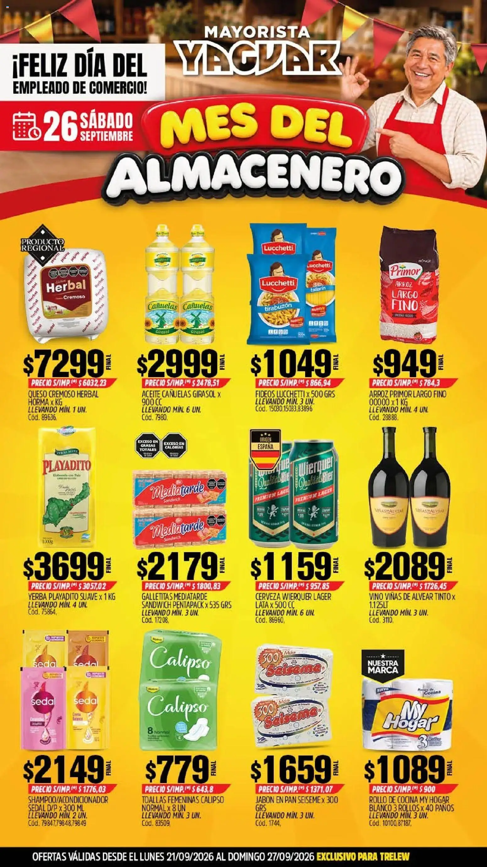 Vista previa del folleto de la tienda Yaguar válido desde el 21/09/2026 