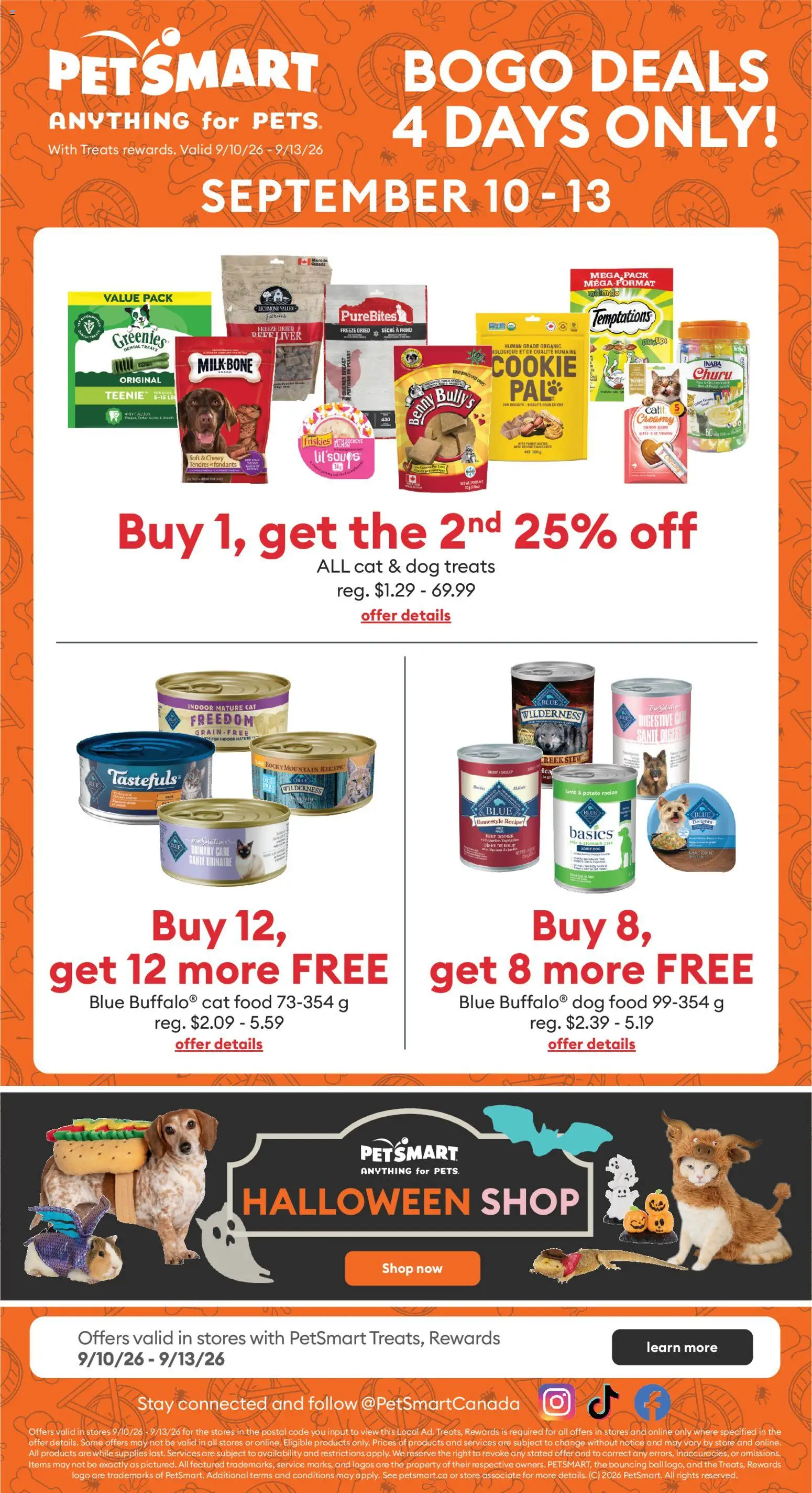 Preview of leaflet Petsmart - Weekend Flyer from shop Petsmart is valid from Sep 10, 2026