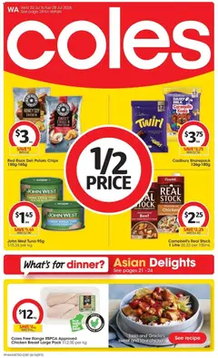 Preview of catalogue Coles catalogue WA from shop Coles valid 22/07/2026