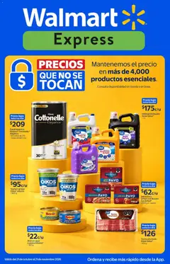 Vista previa las ofertas de la tienda Walmart Express - Walmart Express folleto Precios que no se tocan desde el 21/10/2026 