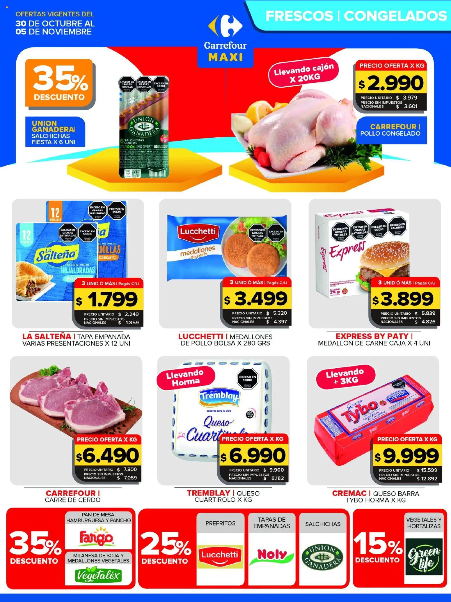 Vista previa del folleto de la tienda Carrefour Maxi válido desde el 30/10/2026 