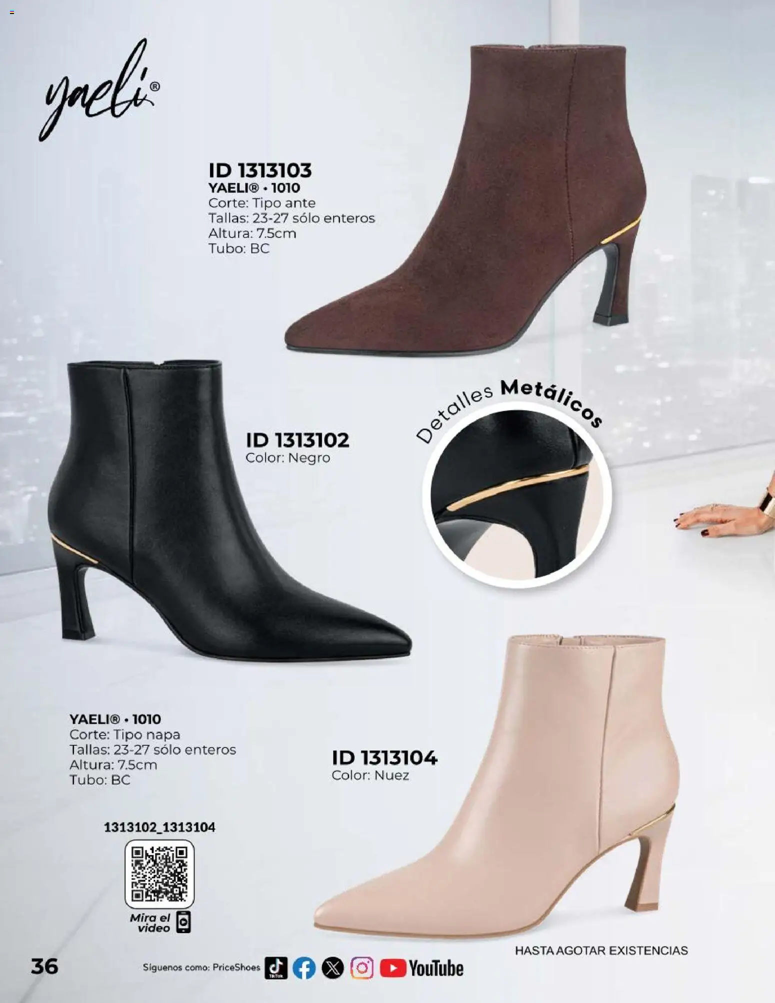 Vista previa las ofertas de la tienda Price Shoes - Price Shoes catálogo Exclusivos desde el 01/10/2026 