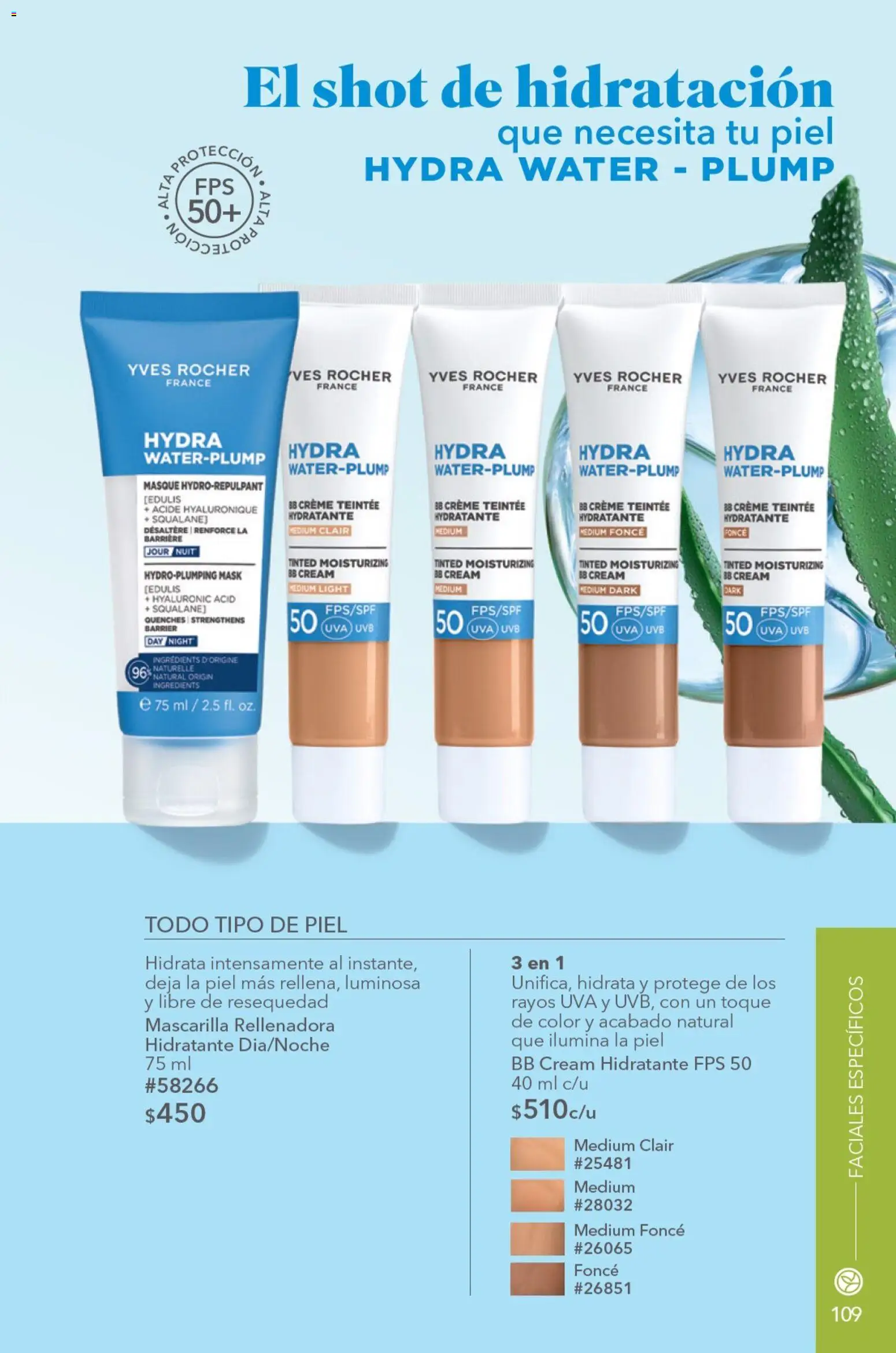 Vista previa las ofertas de la tienda Yves Rocher - Yves Rocher campaña 9 2026 desde el 23/06/2026 - Uva, Shot, Mascarilla