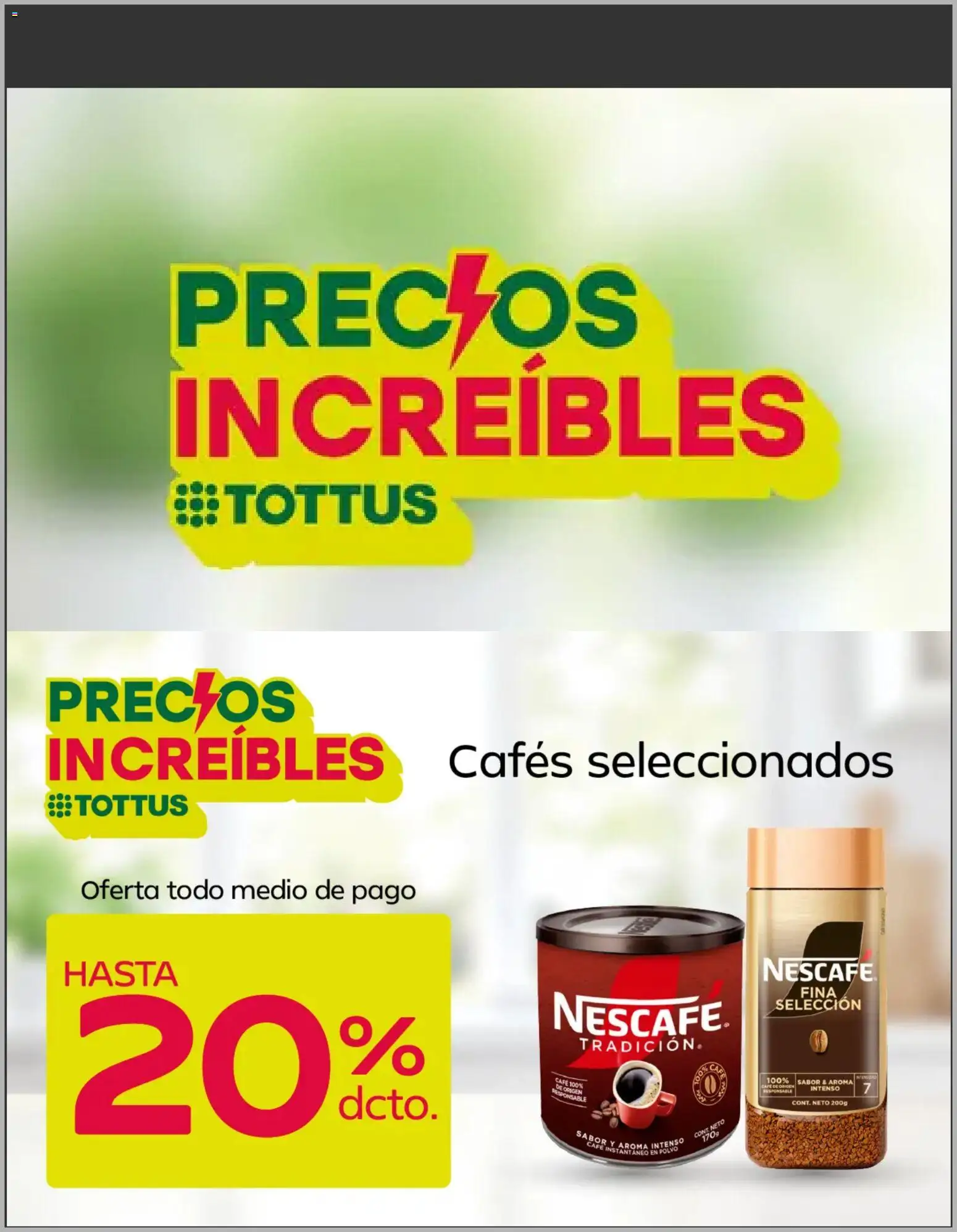 Folleto de la tienda Tottus válido desde el 08.07.2026 