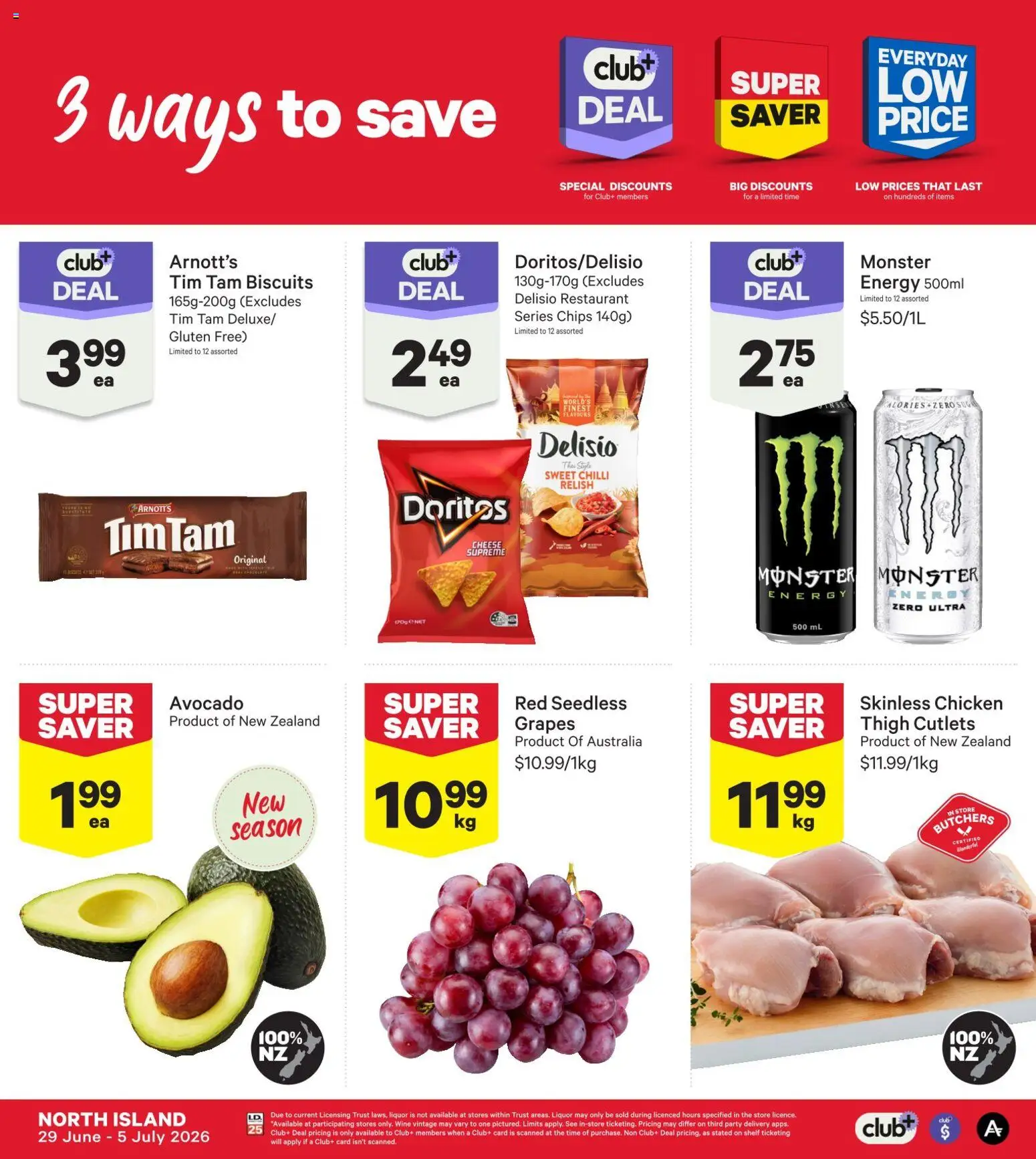 Preview of catalogue New World catalogue from shop New World valid 29 Jun 2026