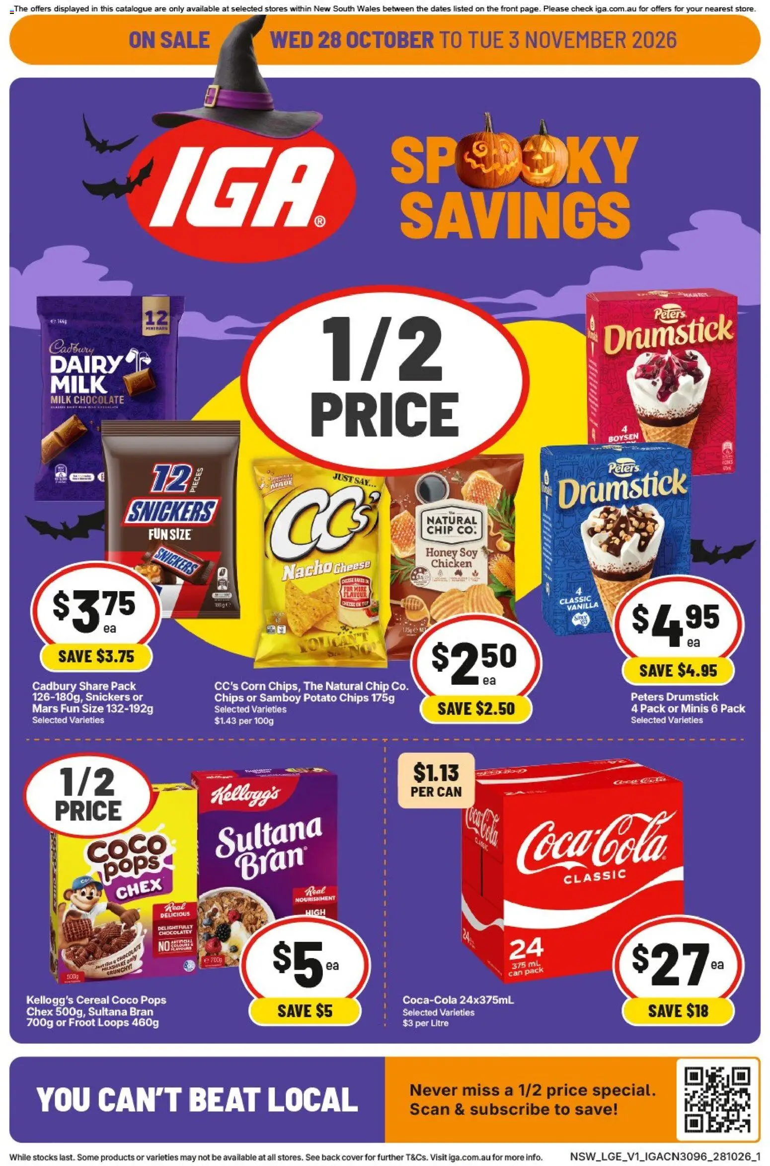Preview of catalogue IGA catalogue from shop IGA valid 28/10/2026