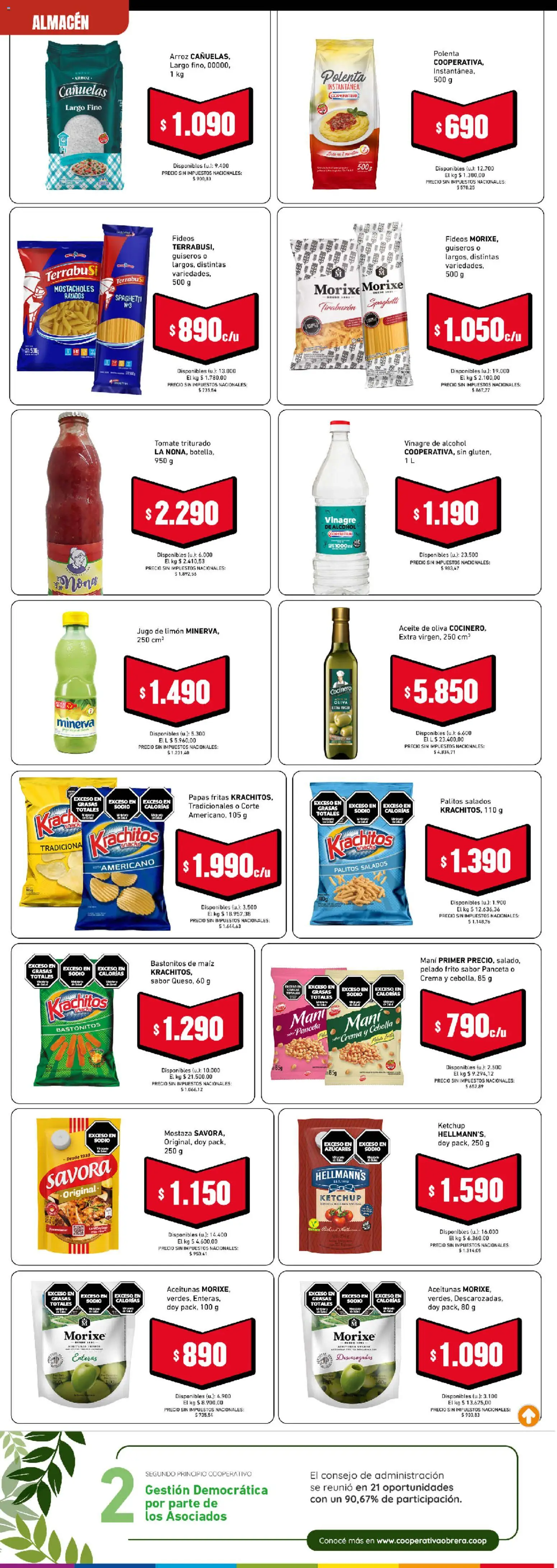Vista previa del folleto de la tienda Cooperativa Obrera válido desde el 24/09/2026 