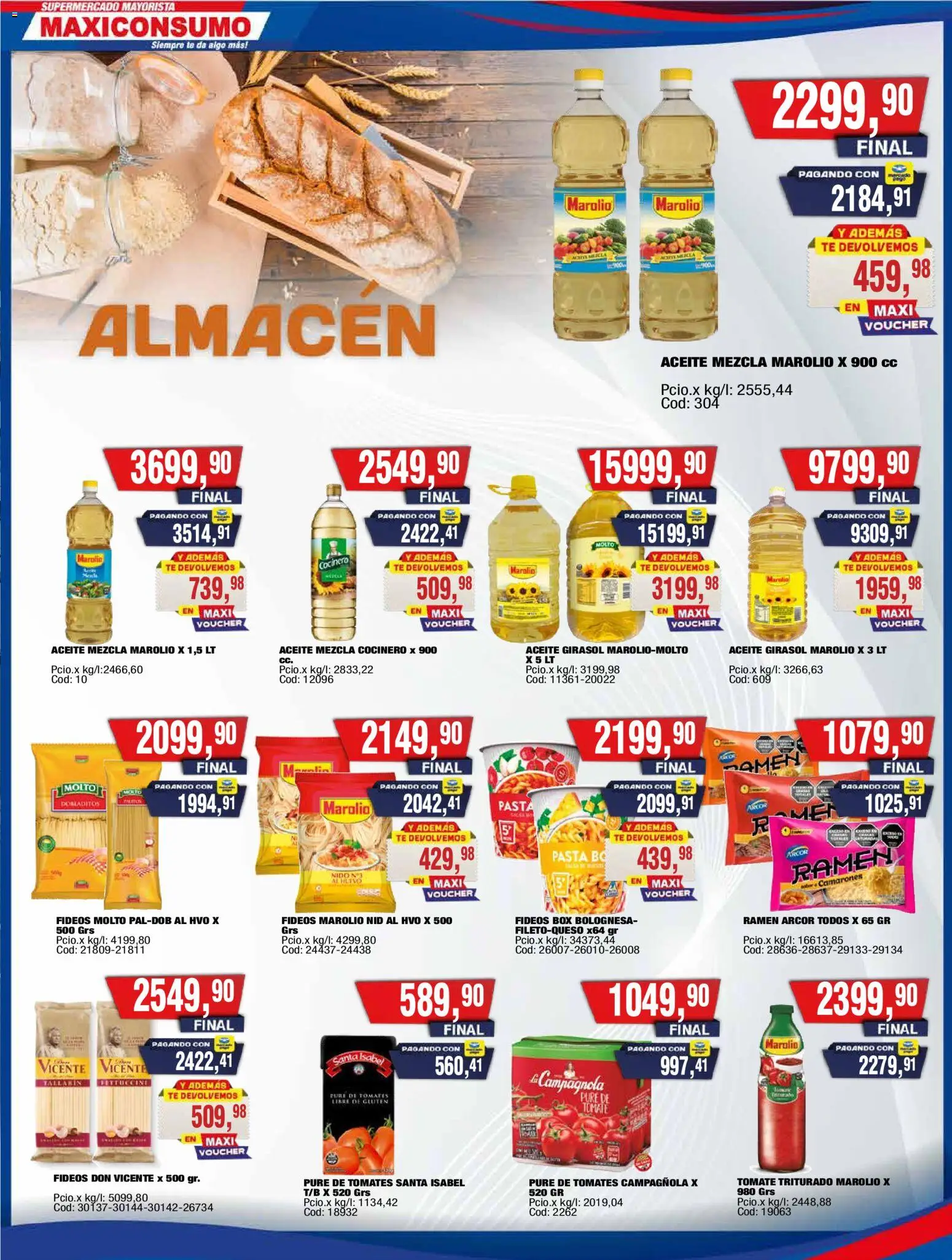 Vista previa del folleto de la tienda Maxiconsumo válido desde el 12/10/2026 