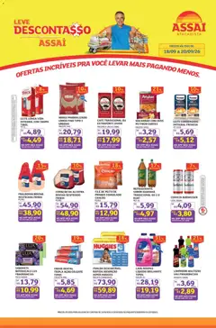 Pré-Visualização do folheto "Assaí Atacadista ofertas - PR" da loja Assaí Atacadista válido a partir de 18/09/2026