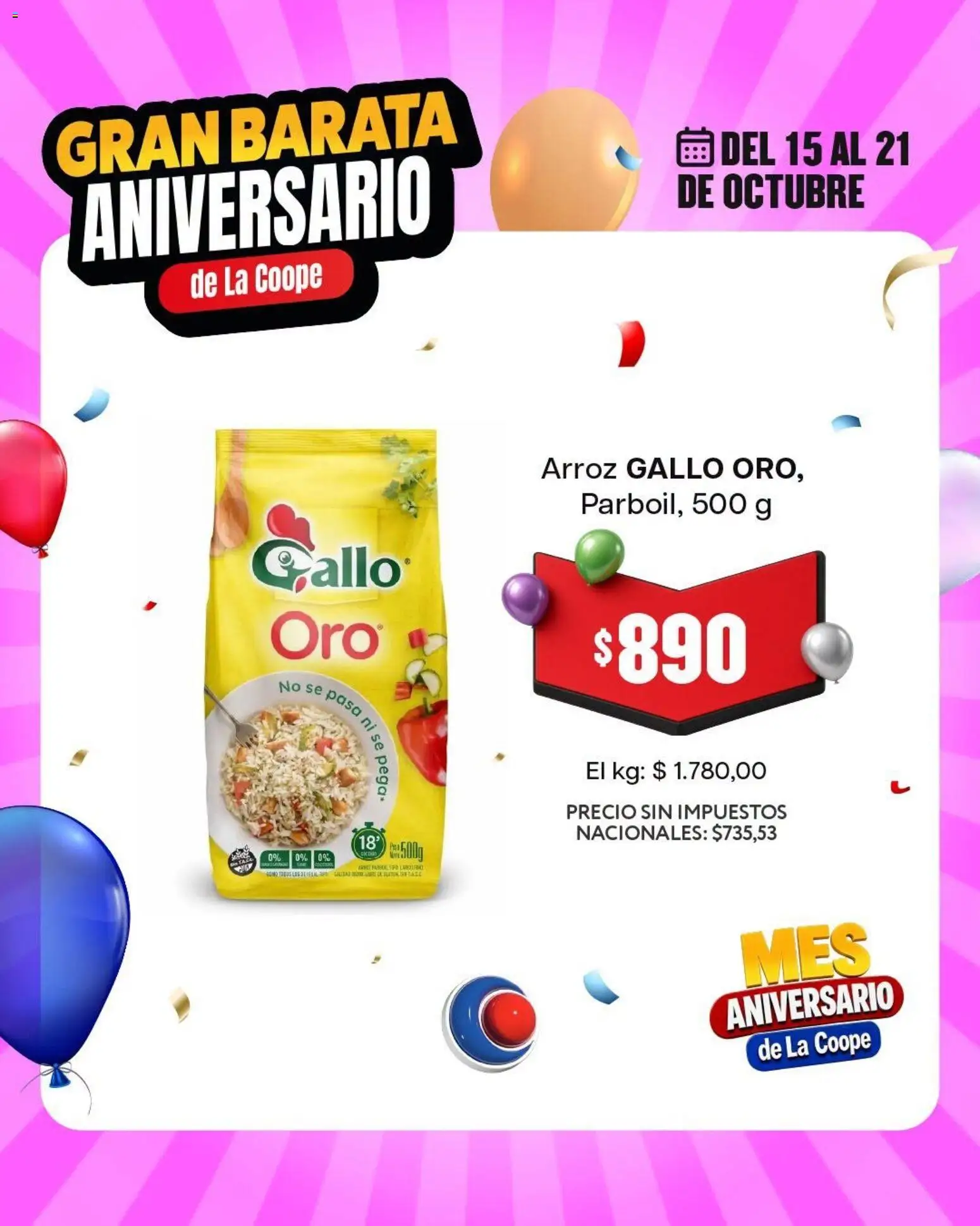 Vista previa del folleto de la tienda Cooperativa Obrera válido desde el 15/10/2026 