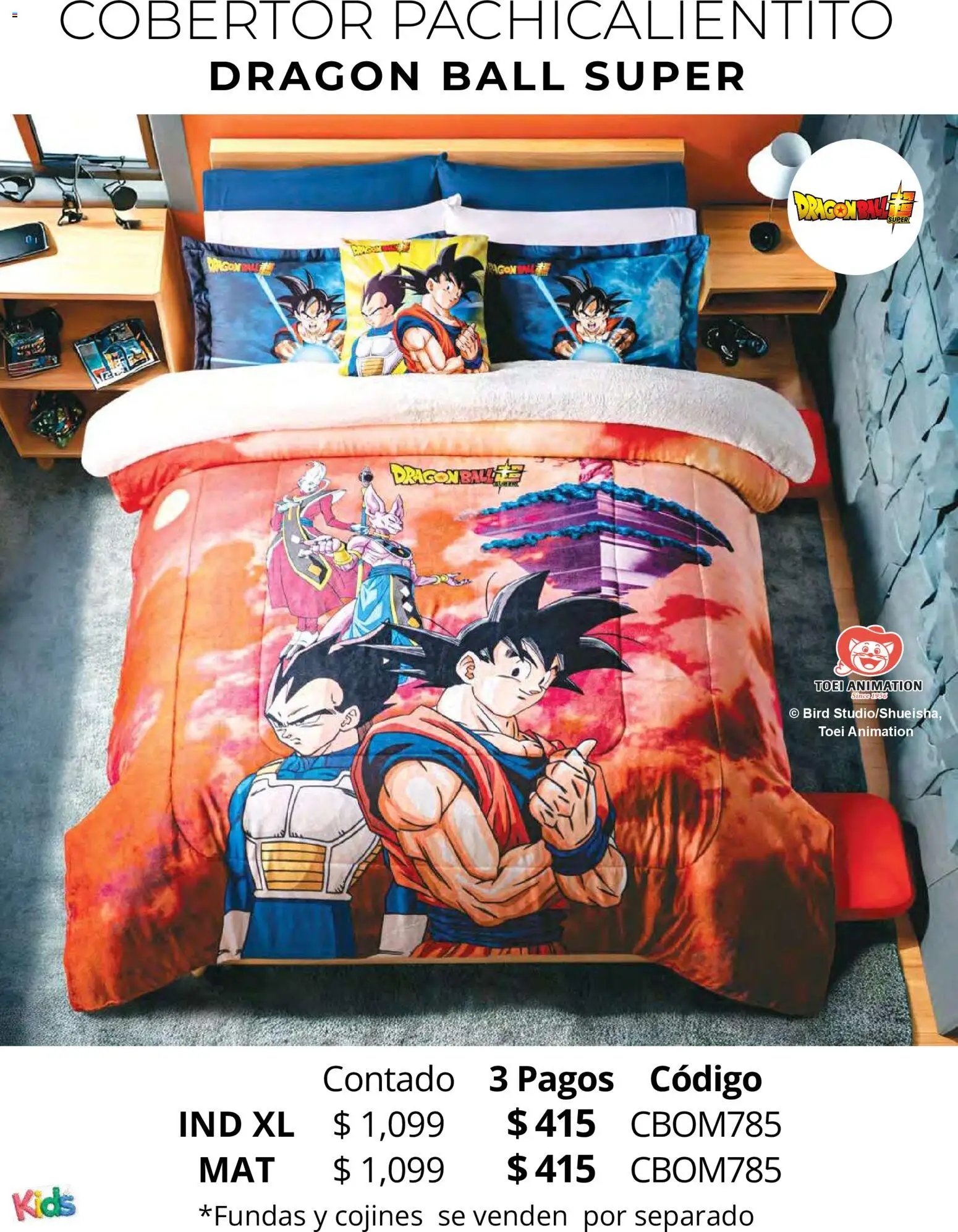 Vista previa las ofertas de la tienda Colchas Concord - Colchas Concord catálogo Kids desde el 01/05/2026 - Cobertor