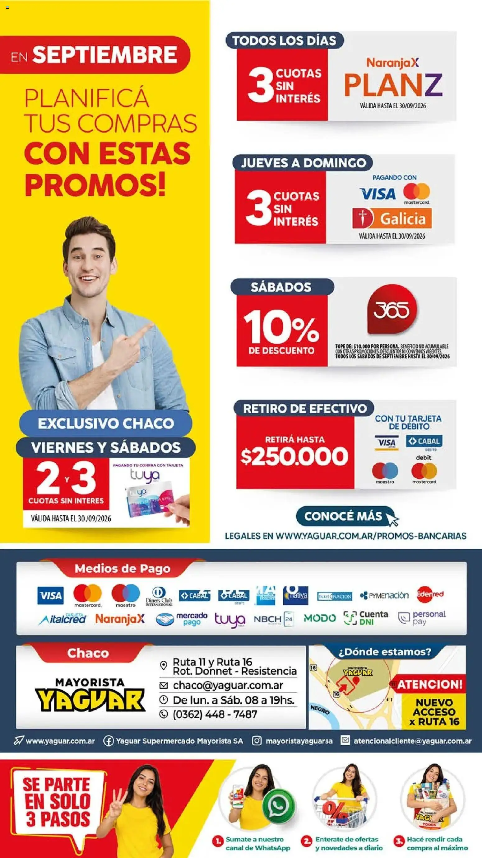 Vista previa del folleto de la tienda Yaguar válido desde el 28/09/2026 