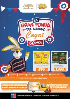 Folleto de la tienda Cugat válido desde el 07.09.2026 