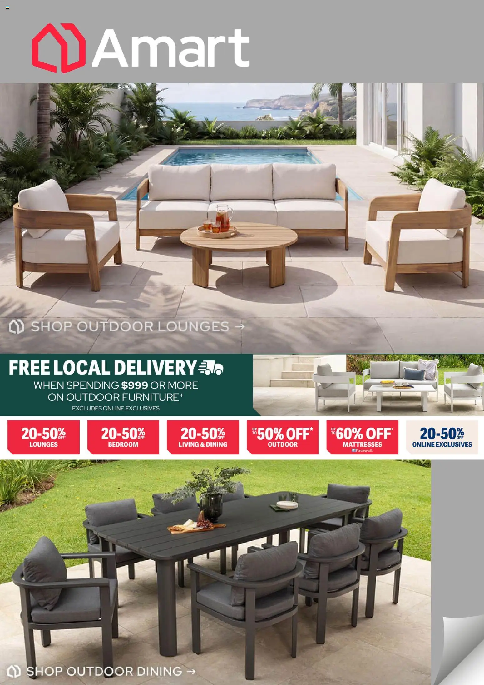 Preview of catalogue Amart Furniture catalogue from shop Amart Furniture valid 31/07/2026