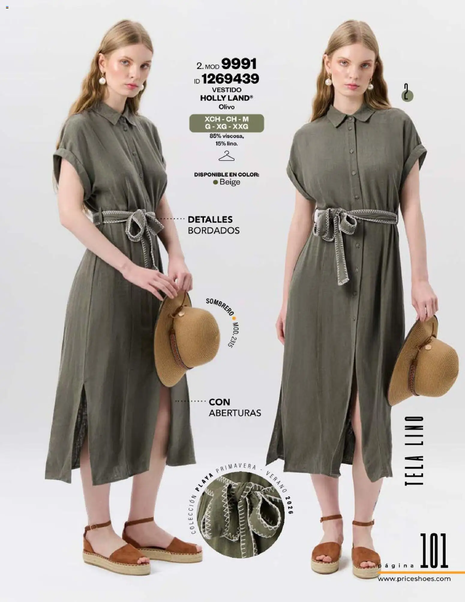 Vista previa las ofertas de la tienda Price Shoes - Catálogo Playa desde el 13/02/2026 - Vestido