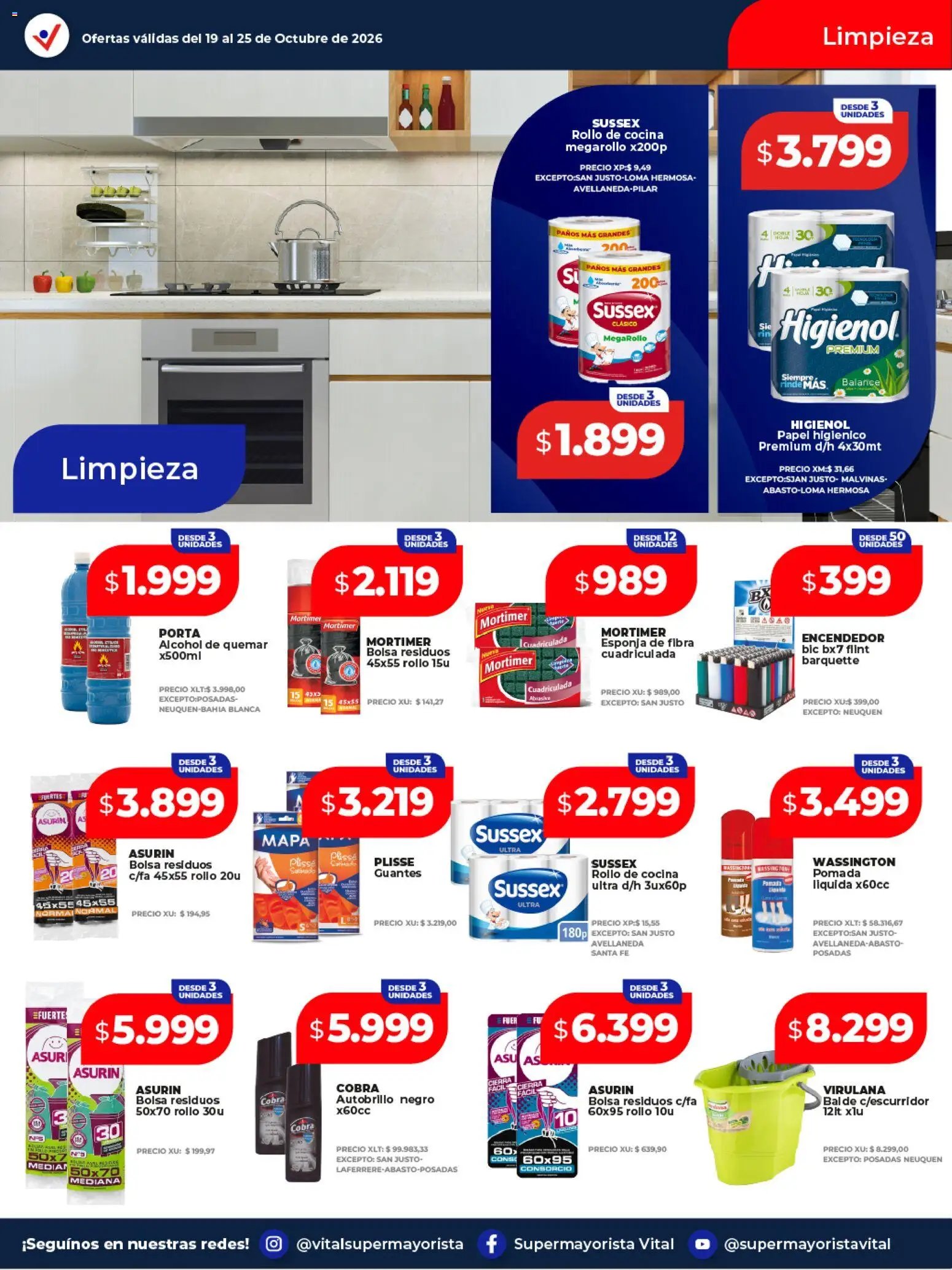 Vista previa del folleto de la tienda Vital válido desde el 19/10/2026 