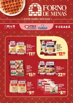 Pré-Visualização do folheto "Mateus ofertas Forno De minas" da loja Mateus válido a partir de 25/05/2026