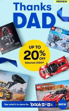 Preview of catalogue Big W Catalogue Father's Day from shop Big W valid 20/08/2026