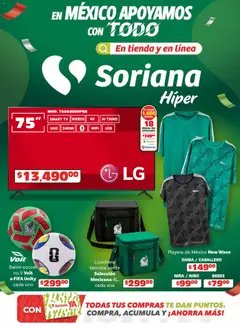 Vista previa las ofertas de la tienda Soriana - Soriana En México apoyamos con todo Súper desde el 15/04/2026 